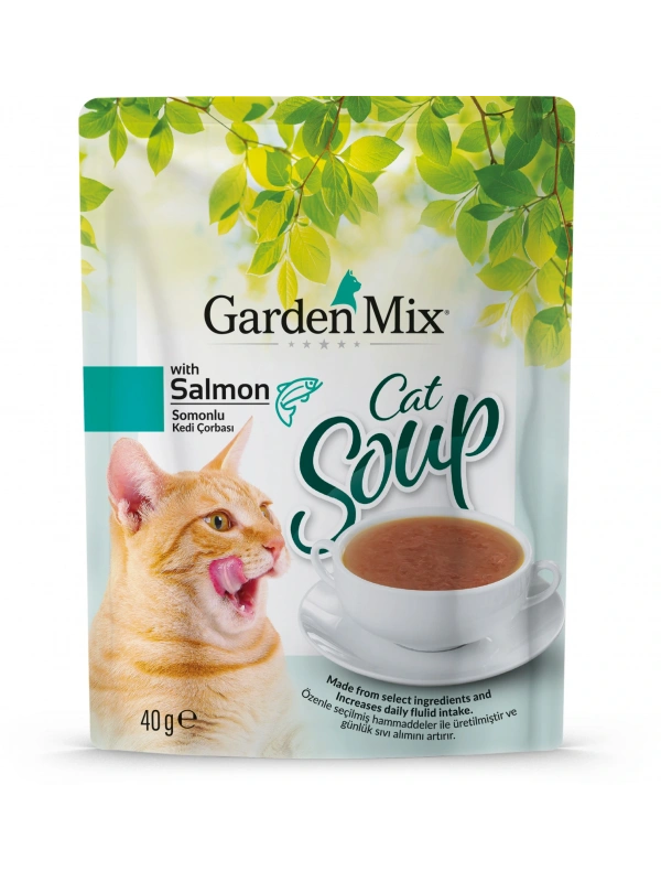 Gardenmix Somonlu Kedi Çorbası 40gr