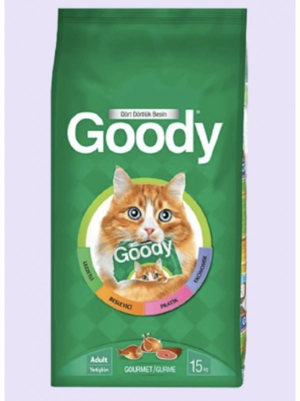 Goody Gurme Renkli 15 kg Yetişkin Kuru Kedi Maması