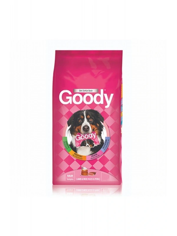 Goody Kuzu Etli ve Pirinçli 15 kg Yetişkin Köpek Maması