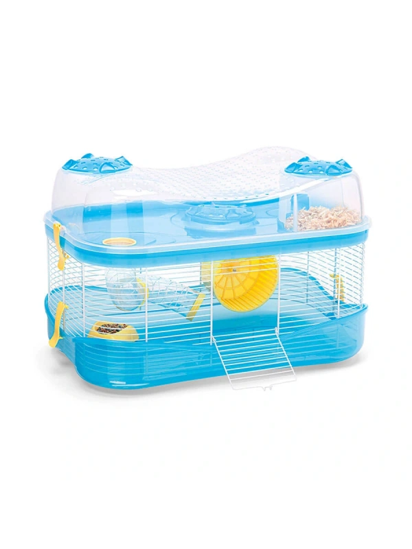 Imac Fantasy Hamster Kafesi Mavi 58x38x38,5cm