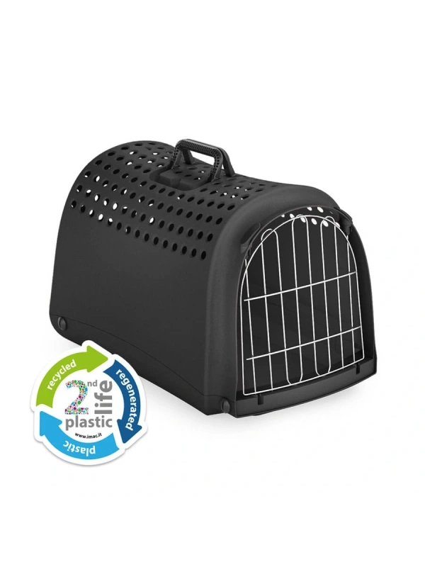 Imac Lınus 2nd Lıfe Evcil Hayvan Taşıma Çantası Siyah 52,5x32x34,5cm