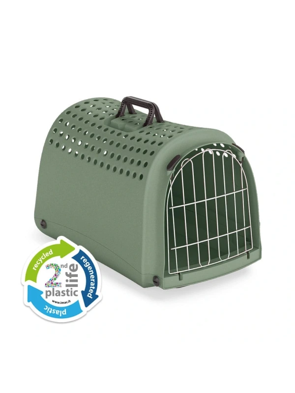 Imac Lınus 2nd Lıfe Evcil Hayvan Taşıma Çantası Yeşil 52,5x32x34,5cm