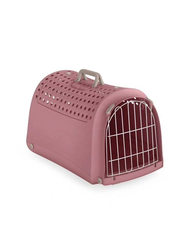 Imac Lınus Cabrıo Üstü Açılır Evcil Hayvan Taşıma Çantası Pembe 52,5x32x34,5cm