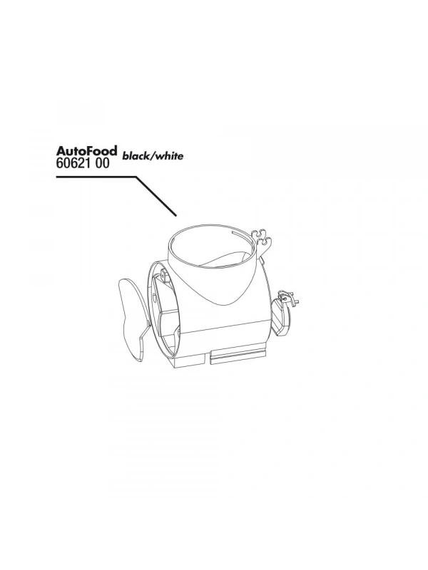 Jbl Autofood Food Yedek Parça Şeffaf Yem Haznesi