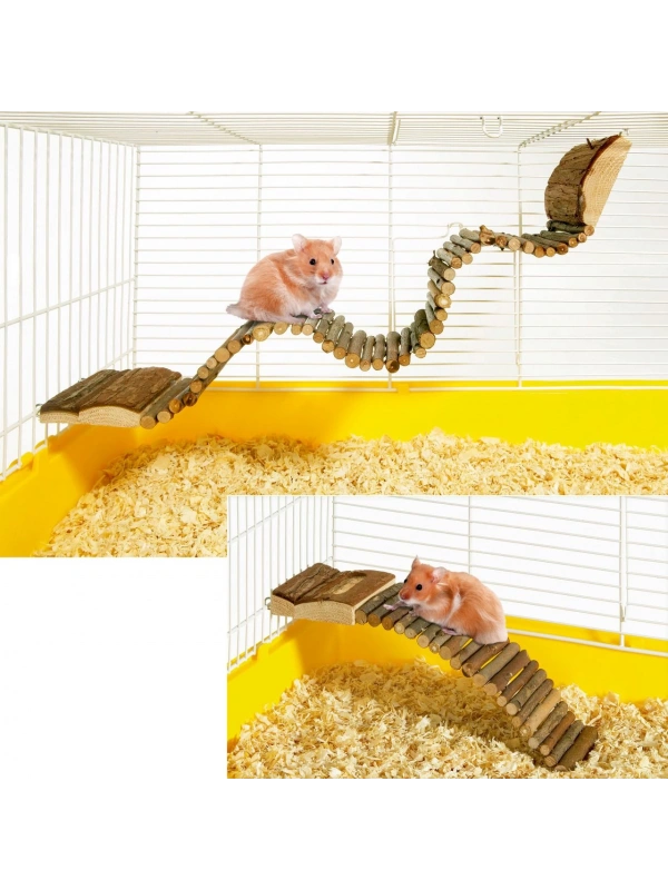 Karlıe Ahşap Kemirgen Oy. Merdiven 27x7cm