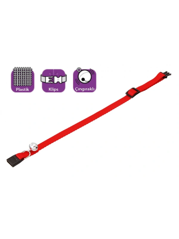 Karlıe Boyun Tasma Çıng. 30 Cm Kırmızı
