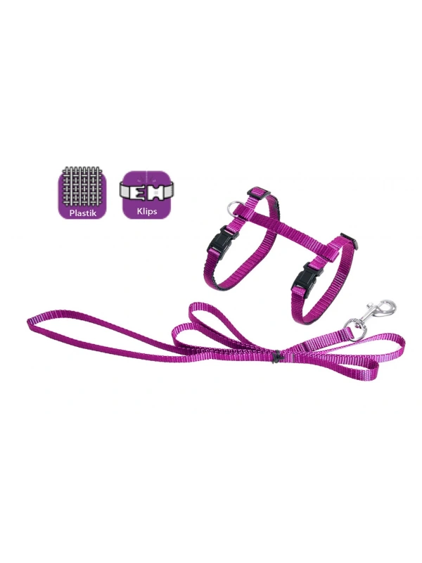 Karlıe Göğüs Tasma+uzatma 110 Cm Pembe