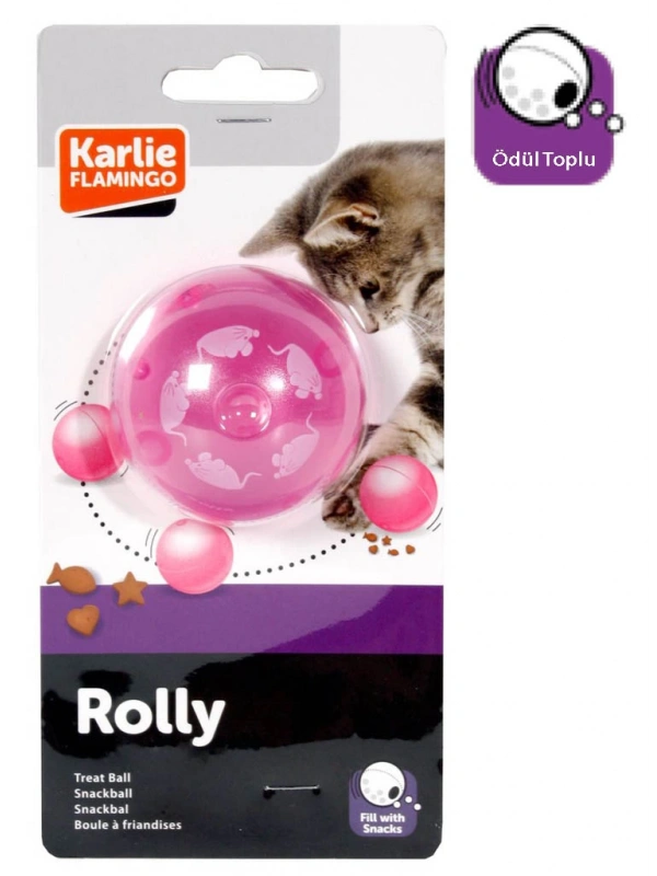Karlıe Kedi Oyuncağı Ödül Topu 5,5cm
