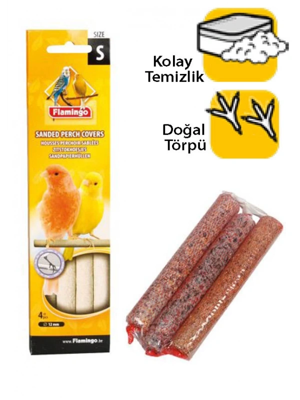 Karlıe Kumlu Tünek Çap 12mm