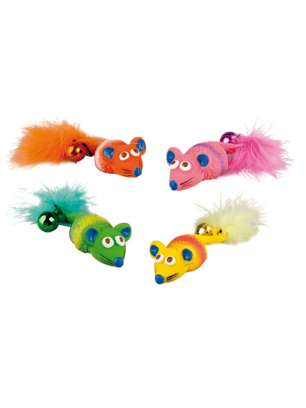 Karlıe Latex Fare Kedi Oyuncağı 12cm