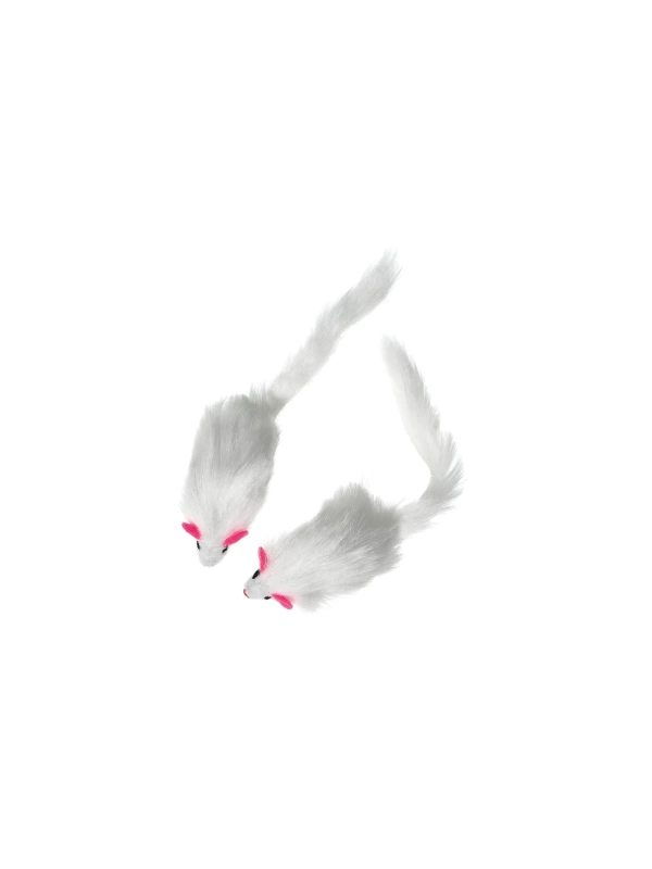 Karlıe Peluş Fare 12 Cm Beyaz