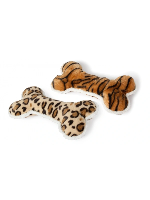 Karlie Peluş Kemik Kaplan Leopar Desenli 30 Cm