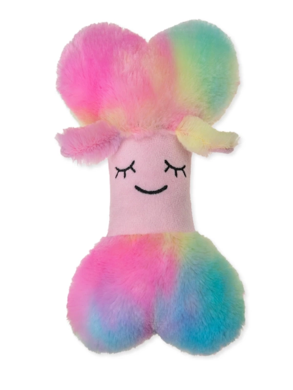 Karlıe Peluş Oyuncak Kemik 22*12*6cm Gökkuşağı