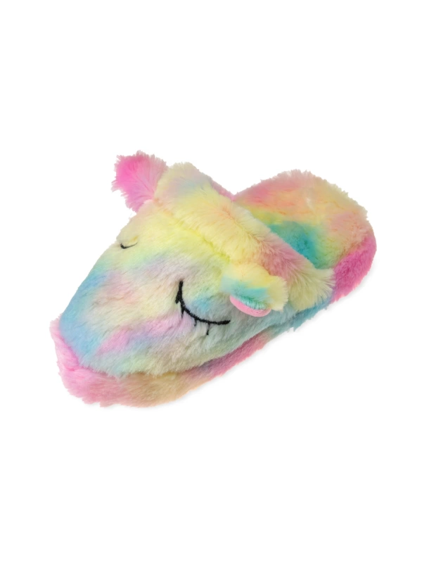 Karlıe Peluş Oyuncak Terlik 22*12*8cm Gökkuşağı