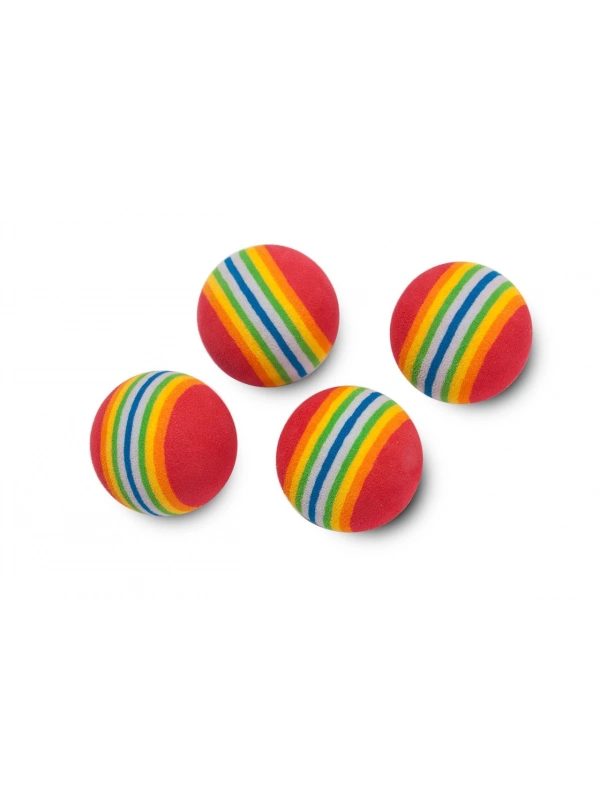 Karlıe Plastik Top Oyuncak 4cm 4lü