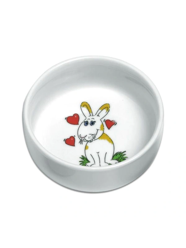 Karlıe Seramik Tavşan Mama Kabı 300ml