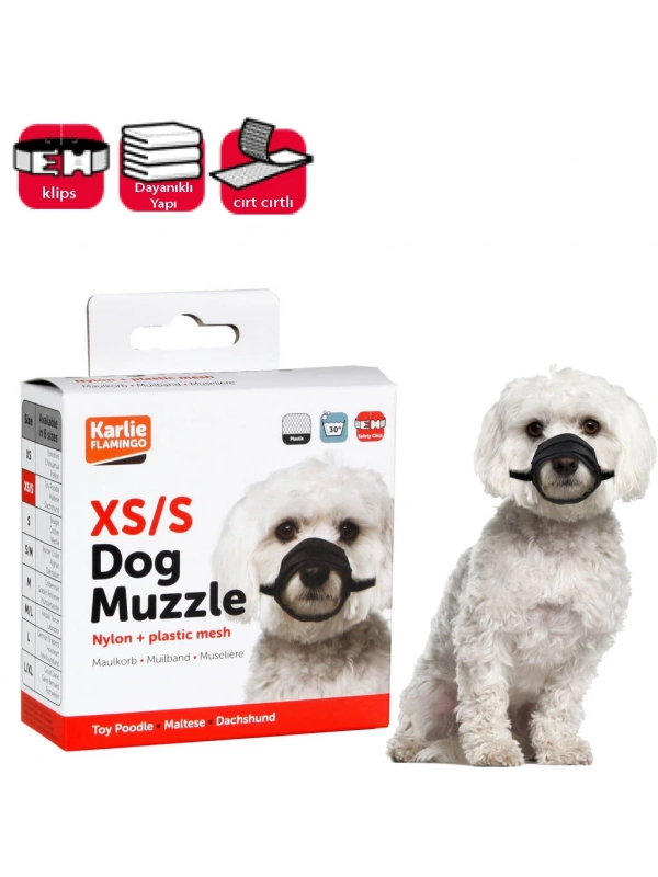 Karlıe Soft Ağızlık 30-45cm Siyah