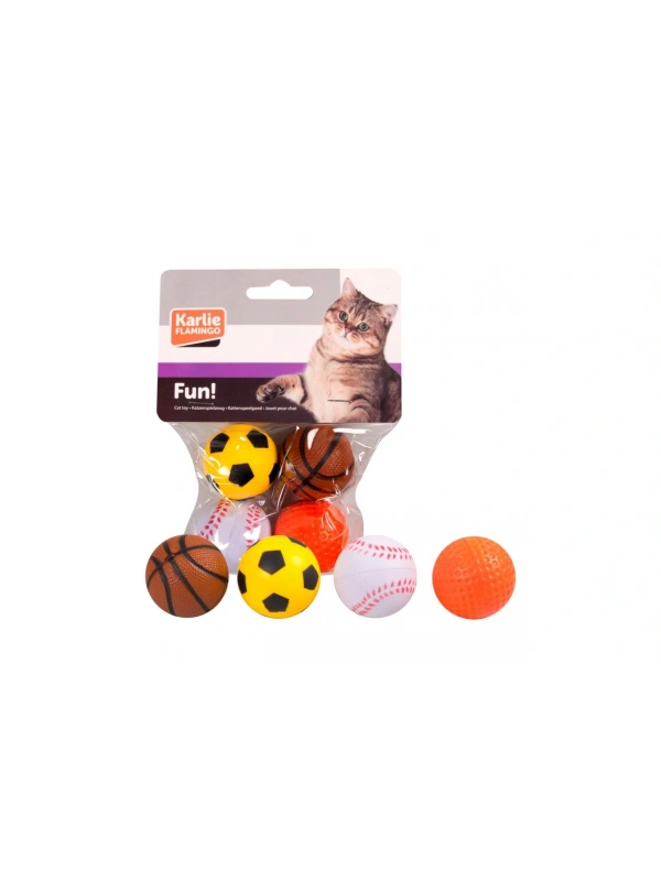 Karlıe Sünger Top Oyuncak 4cm 4lü