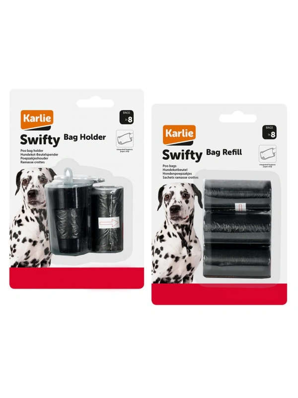 Karlıe Tasmaya Takılan Kaka Torbası 2li