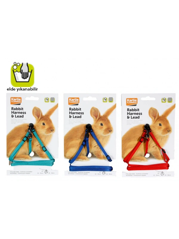 Karlıe Tavşan Tasma+uzatma 100cm / 20-30cm