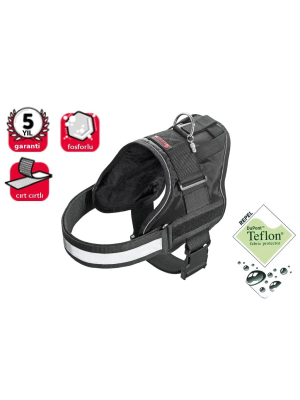 Karlıe Teflon Ref.isimli.göğ.tas.xl 80-100cm Siyah Test 25 Oran