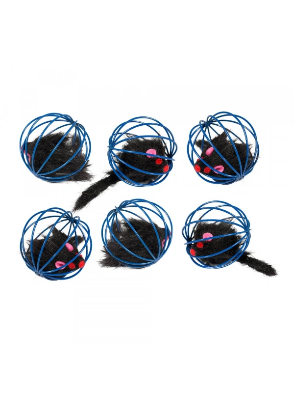 Karlıe Top İçinde Peluş Fare 5 Cm