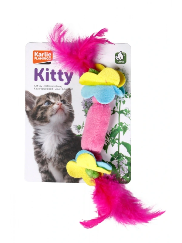 Karlıe Tüylü Kedi Oyuncağı 7cm