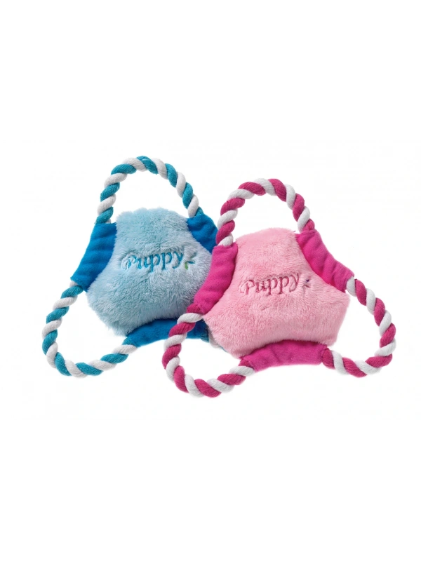 Karlıe Yav.köp. Peluş Frizbi 17cm Kar.renkli