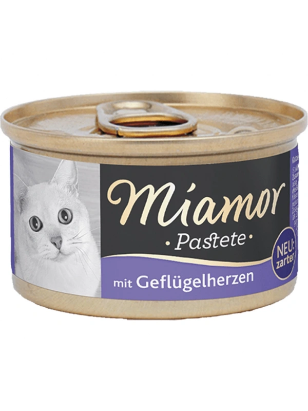 Mıamor Pastete Yürekli Kedi Konservesi 85 G