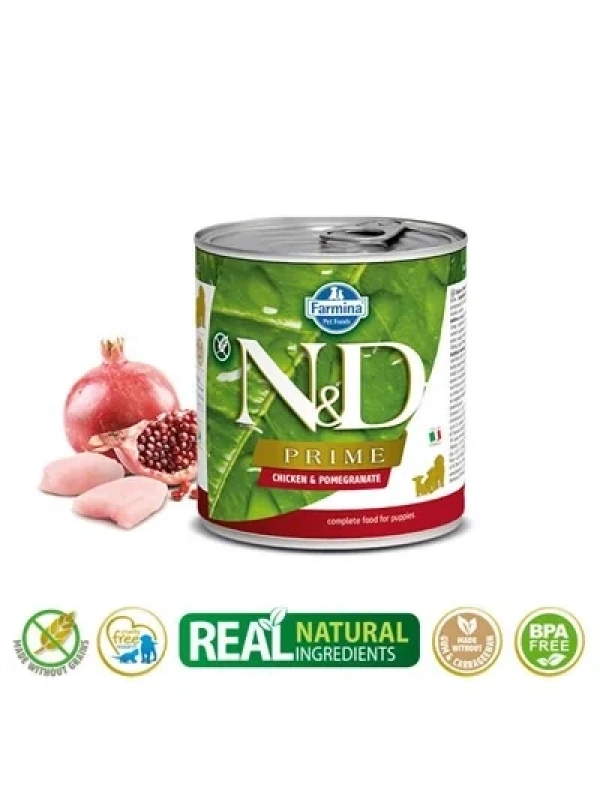 Nd Prıme Tahılsız Tavuknar 285Gr Yavru Yaş Köpek Konservesi