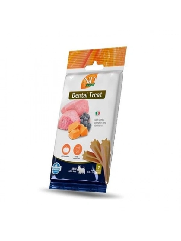 Nd Treat Dental Kuzulu Yaban Mersinli Mini Köpek Ödülü 60 Gr