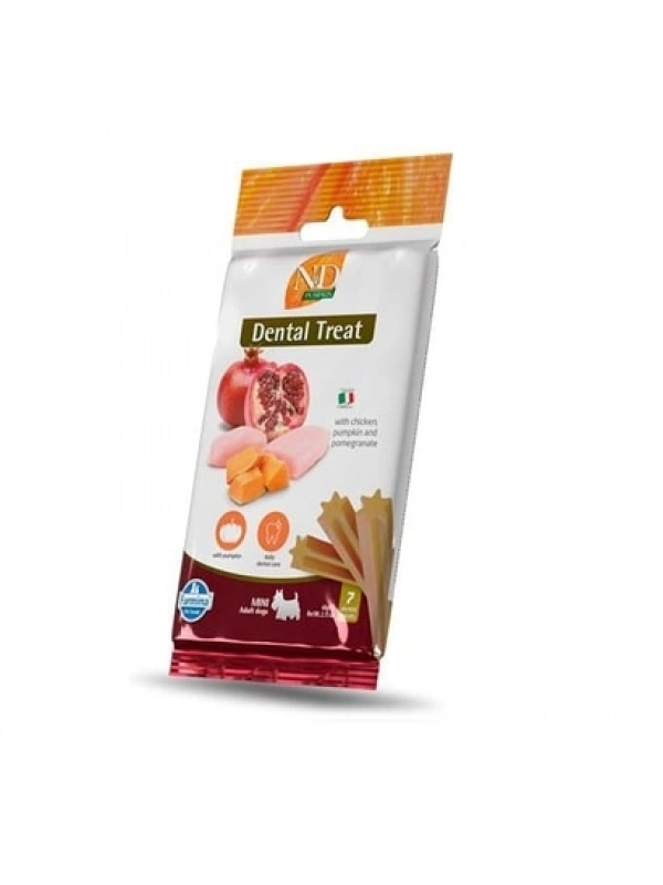 Nd Treat Dental Tavuklu Balkabaklı Mini Köpek Ödülü 60 Gr