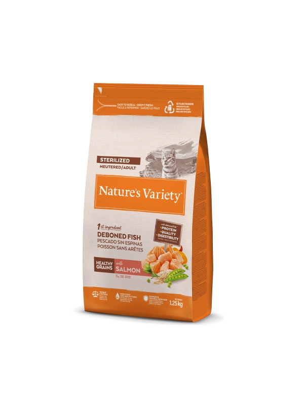 N.v. Cat Healthy Graıns Sterılızed Salmon 1,25 Kg