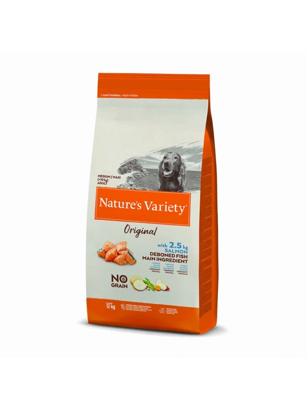 N.v. Dog No Graın Medıum/maxı Adult Salmon 12kg