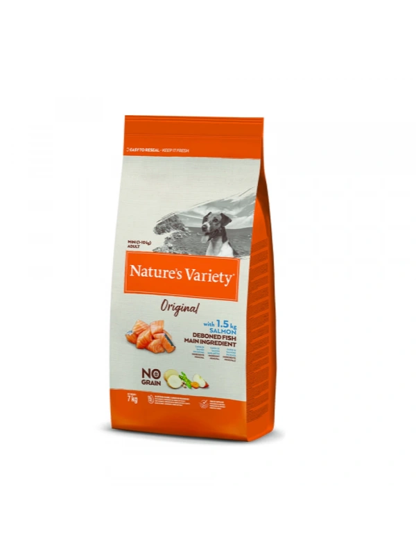 N.v. Dog No Graın Mını Adult Salmon 7 Kg