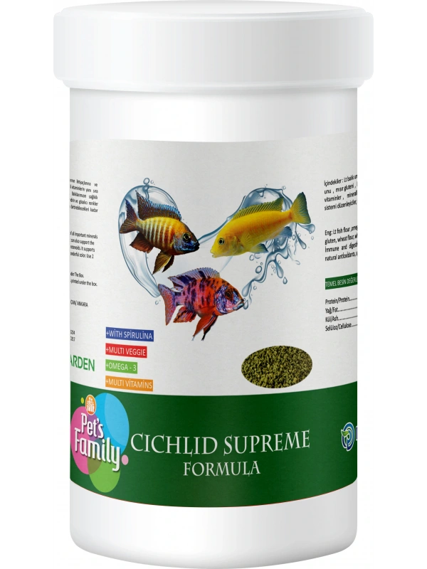Pets Family Cichlid Supreme Formula 100ml/40g