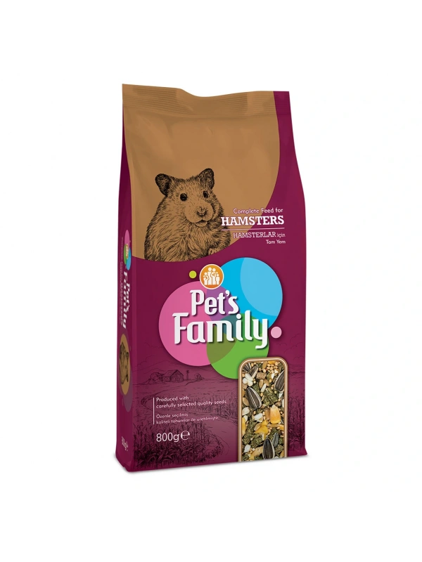 Pets Famıly Hamster Yemi 800g