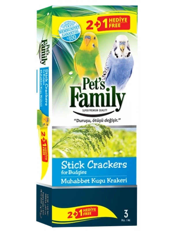 Pets Famıly Muhabbet Krakeri 3lü