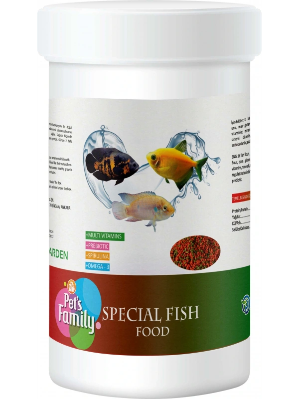 Pets Family Specıal Fısh Food 100ml/45g