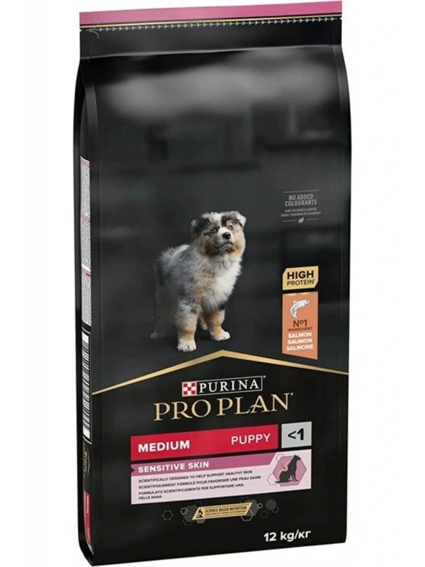 Pro Plan Puppy Sensitive Somonlu Yavru Köpek Maması 12 Kg Sindirim Sistemi