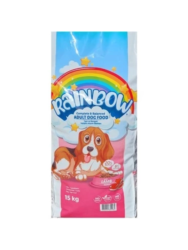 Rainbow Kuzulu Köpek Maması 15 kg