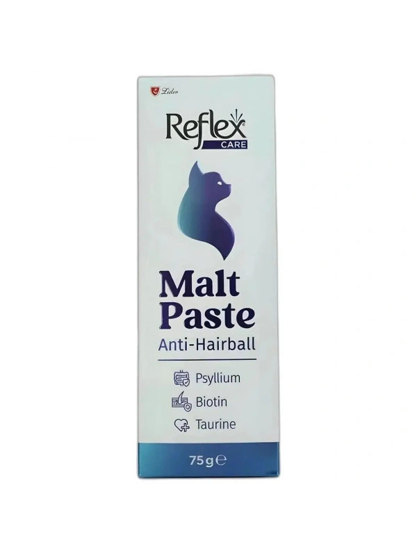 Reflex Care Tüy Yumağı Önleyici Kedi Malt Macunu 75Gr