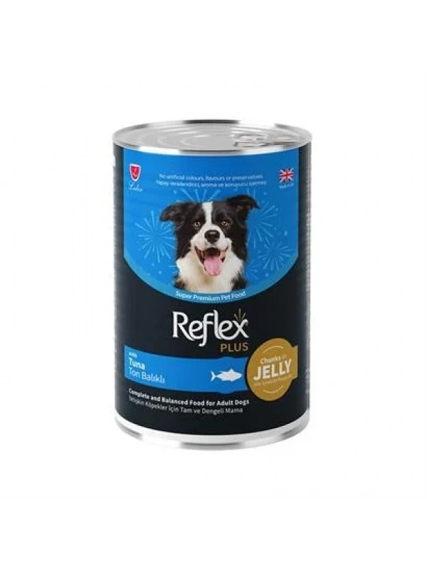 Reflex Jöle İçinde Et Parçacıklı Ton Balıklı Yetişkin Köpek Maması 400 G