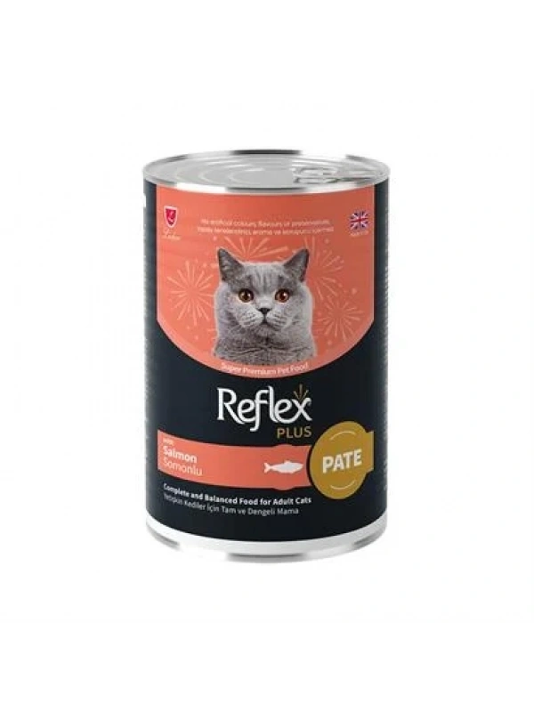 Reflex Pate İçinde Et Parçacıklı Somonlu Yetişkin Kedi Maması 395 G