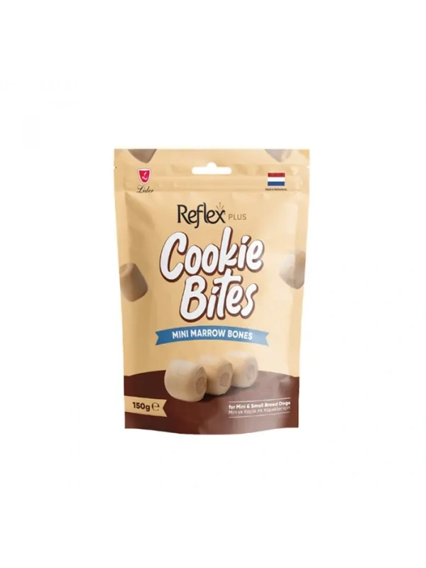 Reflex Plus Cookie Bites Mini Marrow Bones Küçük Irk Köpek Ödül Maması 150Gr
