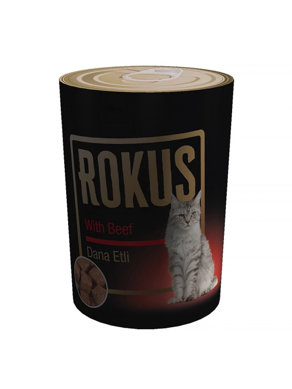 Rokus Dana Etli Kedi Konservesi 410g Rok240410bfacl1