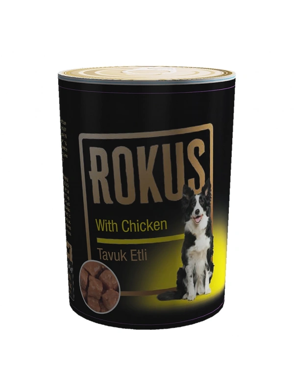 Rokus Tavuklu Köpek Konservesi 410g Rok240410cnadl1