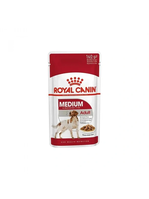 Royal Canin Medium Adult Yetişkin Köpek Yaş Maması 140Gr