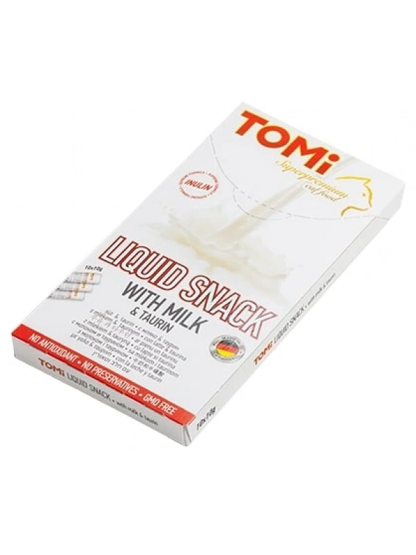 Tomi Kedi Kreması Sütlü Taurın 10x10gr 100gr