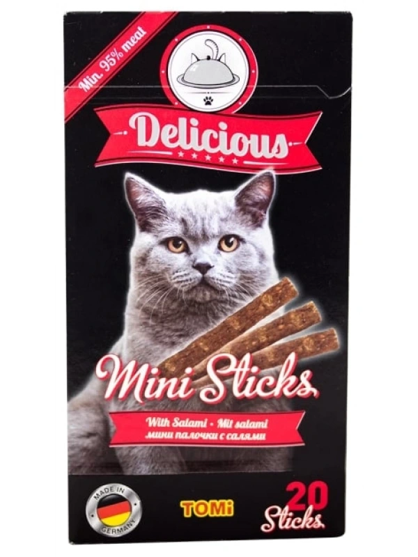 Tomi KEDİ MİNİ STİCK SALAMLI 20X2GR 40GR
